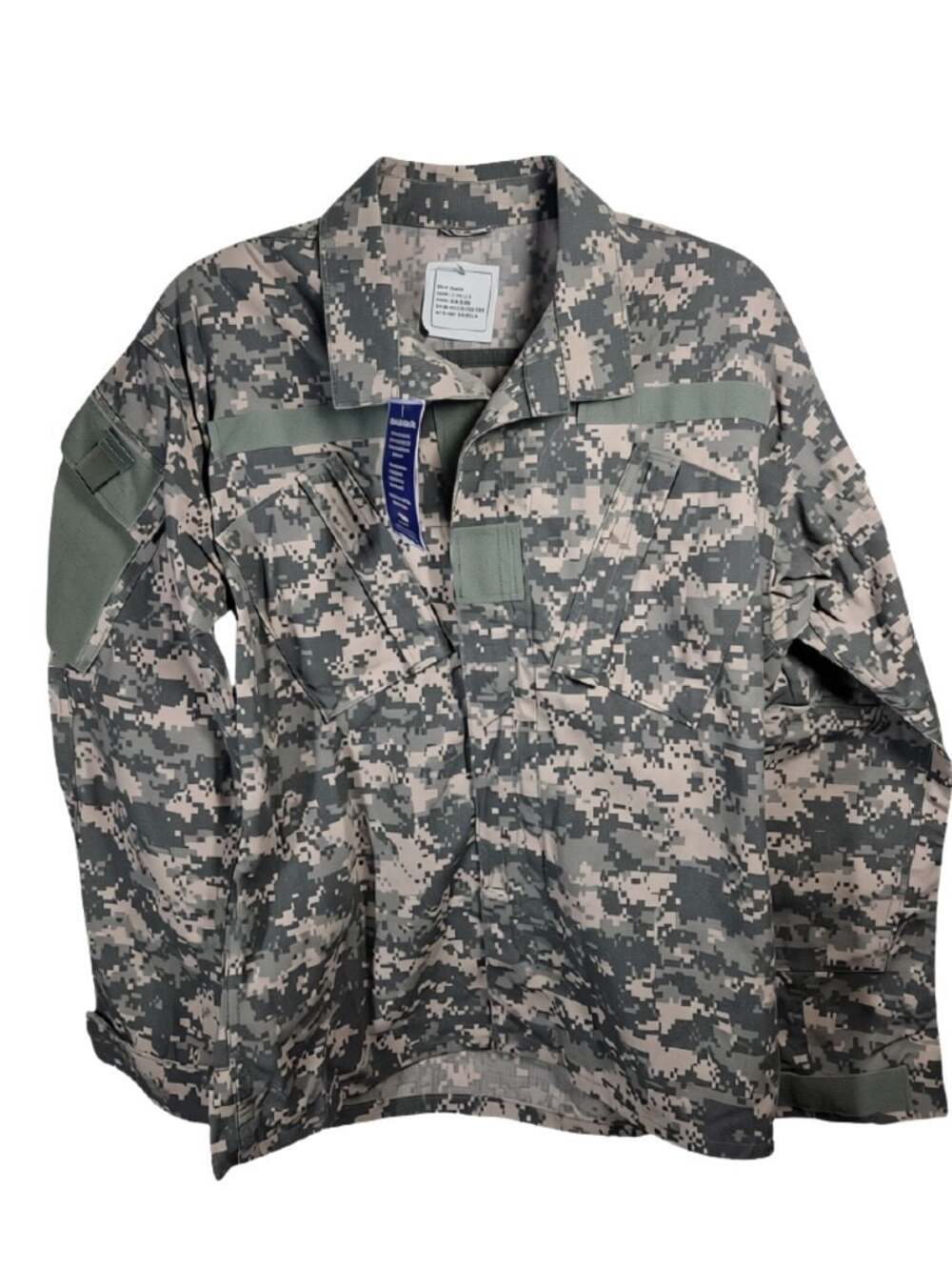US Army Digital Camo Combat Field Uniform Jacket (ACU) Flame Resistant Small